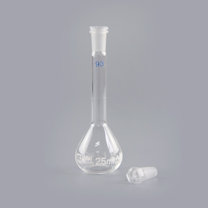 容量瓶（A级）10# 25mL 允差：&plusmn;0.03mL 透明 特优级 包过检 不含证书