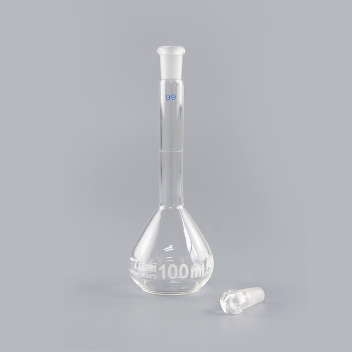 容量瓶（A级）14# 100mL 允差：&plusmn;0.1mL 透明 特优级 包过检 不含证书