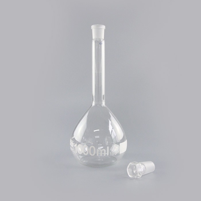 容量瓶（A级）24# 1000mL 允差：&plusmn;0.40mL 透明 特优级 包过检 不含证书