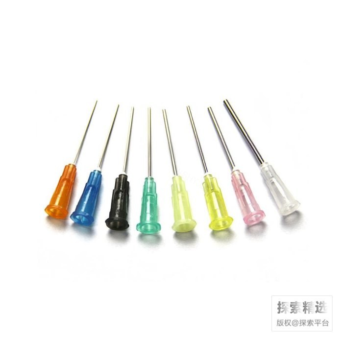 塑钢卡口平头针头10号（19G） 外露长度：30 mm 针管外径：1 mm 硬护套 乳白色底座 散装