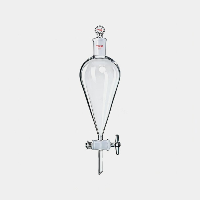具玻璃塞分液漏斗 上磨口：24/40 玻璃节门：6 mm 1000mL - ACESUN艾斯琳