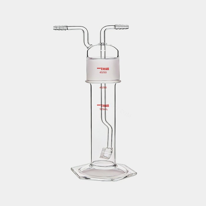 具砂板气体洗瓶 125mL 总高约：290mm X-C（G1）砂板