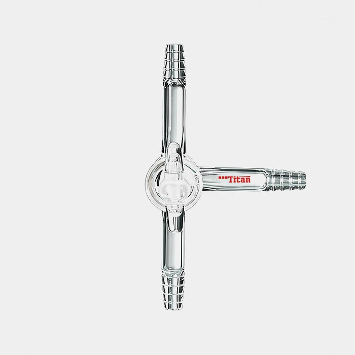 玻璃T型节门 20/44 节门孔径：6mm