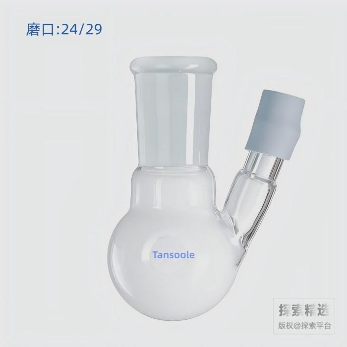 带胶帽温度计套管圆底烧瓶 100mL 磨口：24/29 - ACESUN艾斯琳/玖梧精选