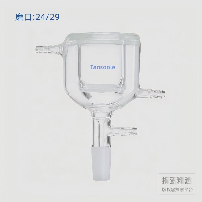具夹层玻璃孔板布什漏斗 磨口：24/29 100mL - ACESUN艾斯琳/玖梧精选