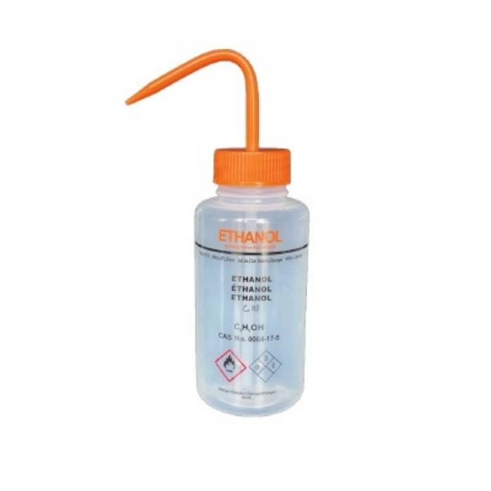 安全洗瓶 挤压瓶 乙醇洗瓶 不含溶液 500ml
