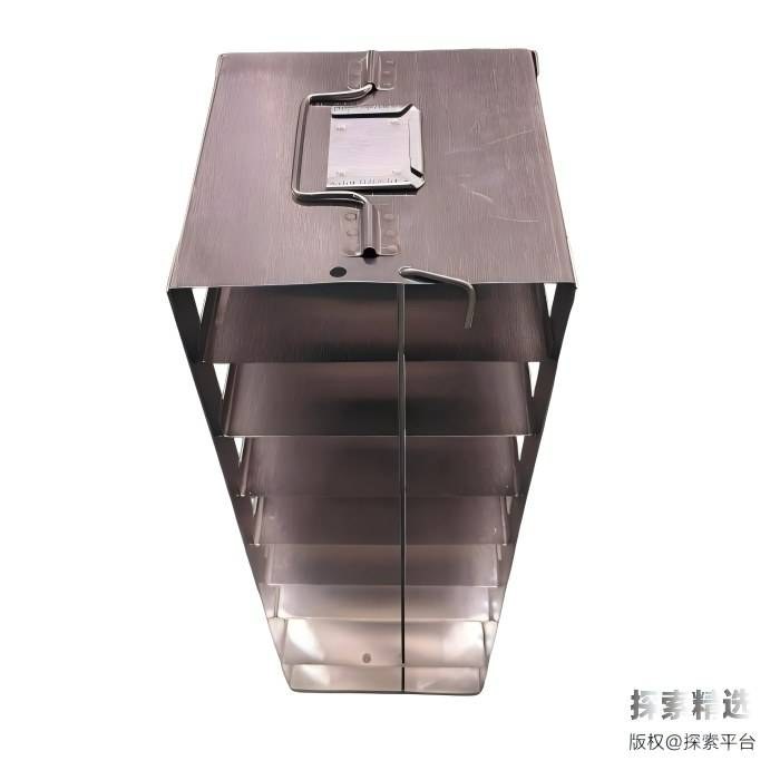 不锈钢手提式冻存架，宽深高尺寸:147&times;150&times;460mm 8层，单层高60mm