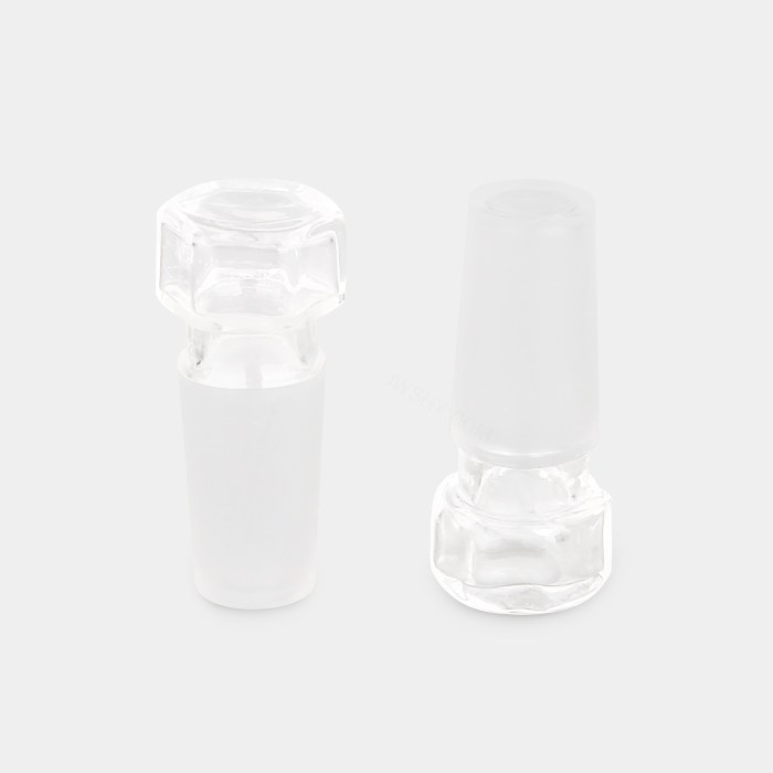 透明玻璃容量瓶塞 磨口：14# 适配100-250mL容量瓶