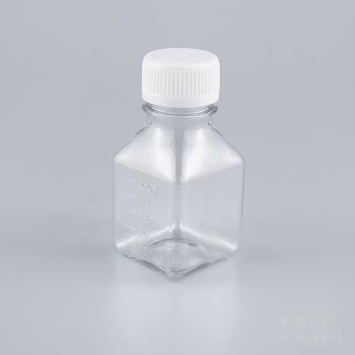 塑料血清瓶/三角培养基瓶 PET 50ml 电子束灭菌