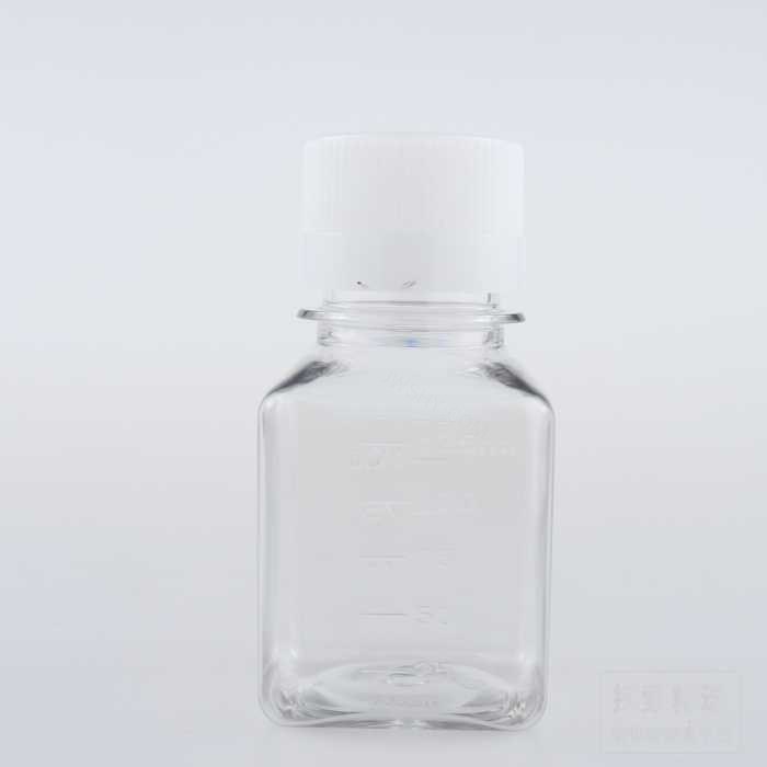 塑料血清瓶/培养基方瓶 PETG 125ml 电子束灭菌