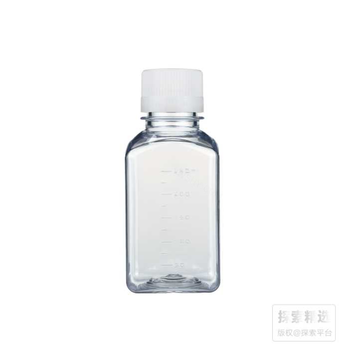 塑料血清瓶/培养基方瓶 PETG 250ml 电子束灭菌