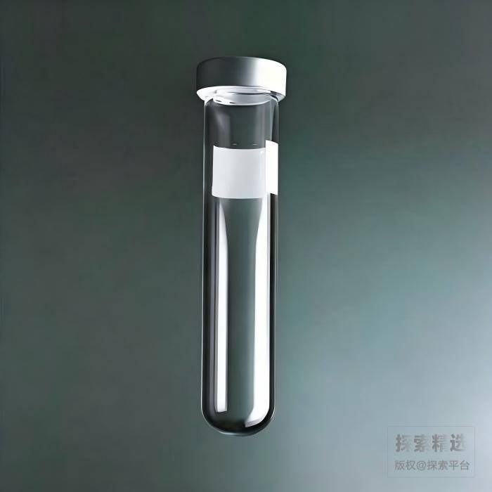钳口圆底微波反应瓶，贴书写标 管外径17mm×高度83mm - 玖梧精选