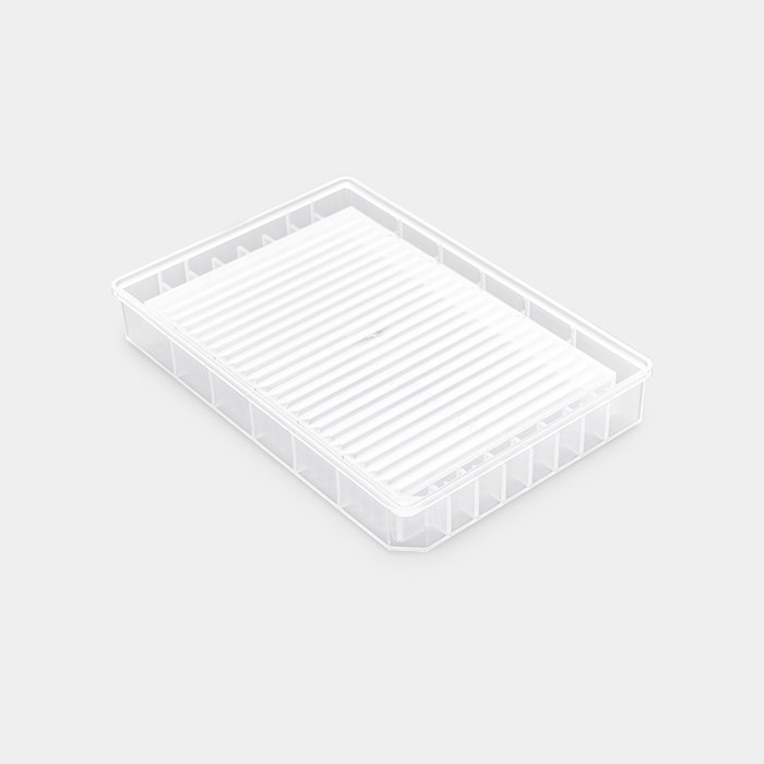 24道储液槽 3ml 多通道 低裙边 PP材质 无盖 未灭菌