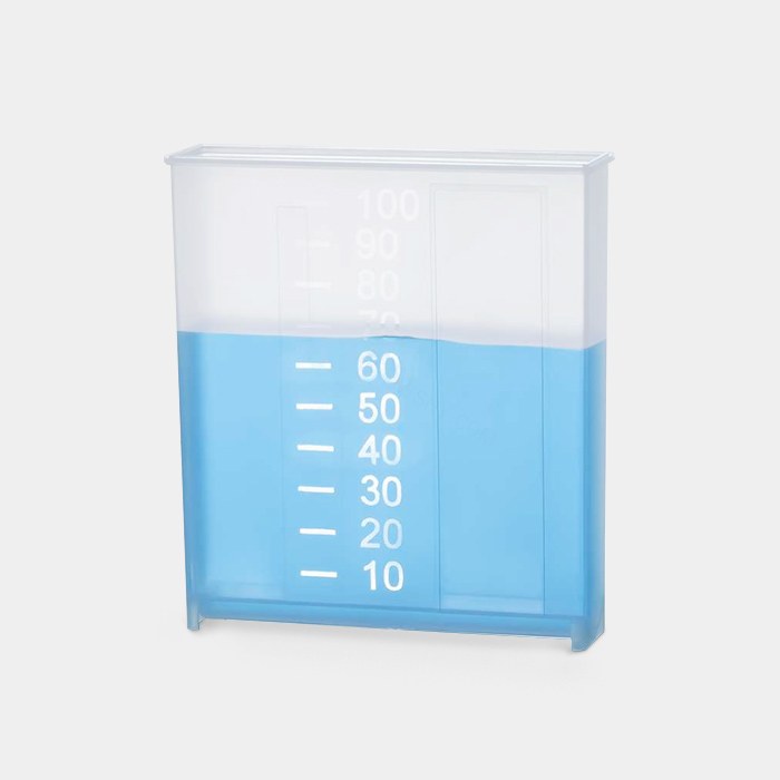 储液槽 100ml 透明 PP材质 T款 无盖 灭菌