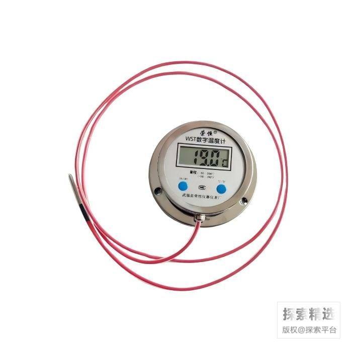 探头电子温度计 PTFE 温度范围：-50～200℃ 1米