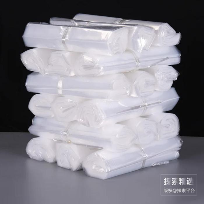 高压透明PE平口袋 双面10丝 50&times;80cm
