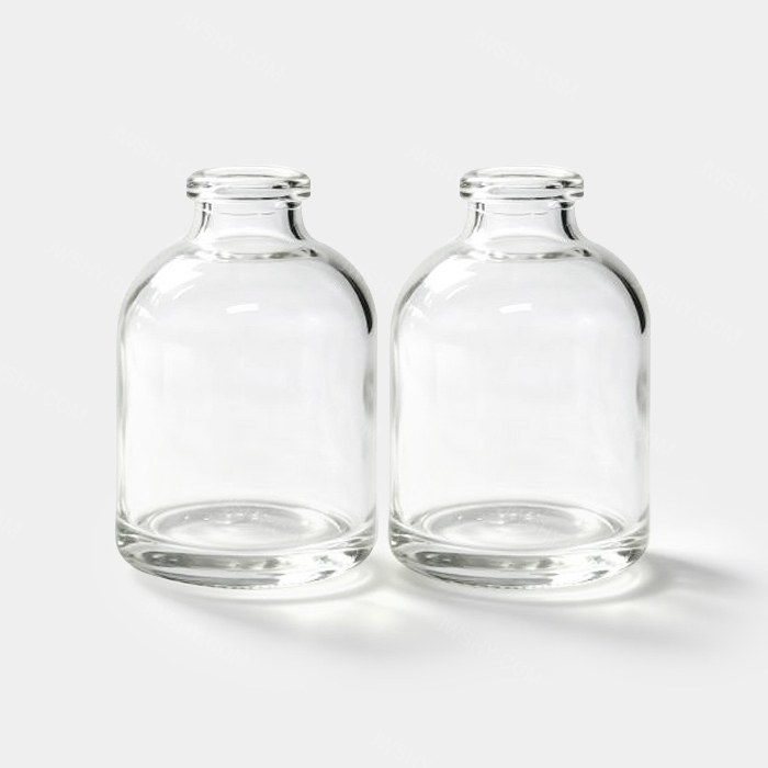 波士顿圆瓶 100mL 不带塞盖 钠钙玻璃