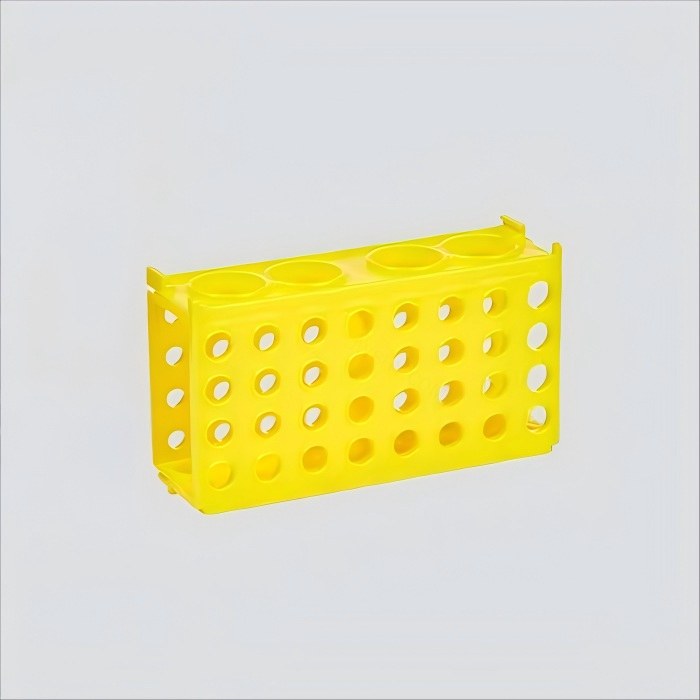 四面离心管架 0.5mL,1.5mL,15mL,50mL 80孔 PP(黄)