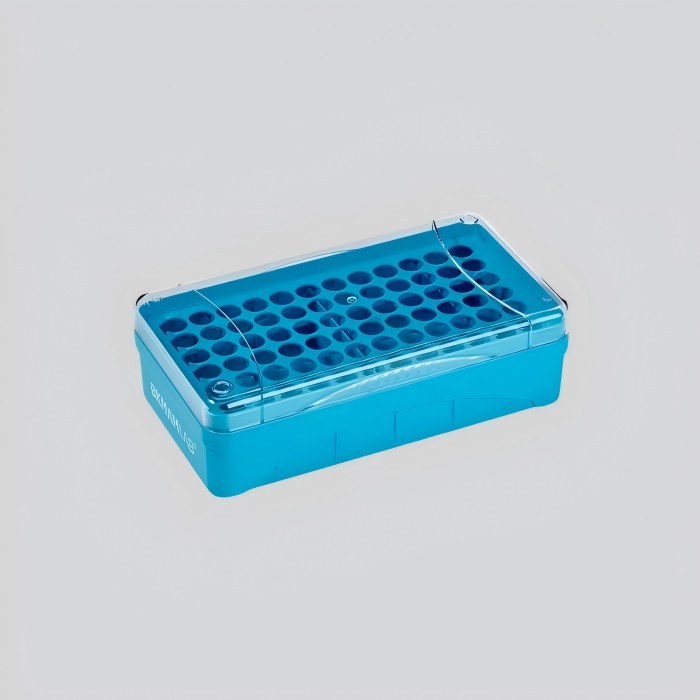 PC离心管盒/1.5mL/72孔/青色