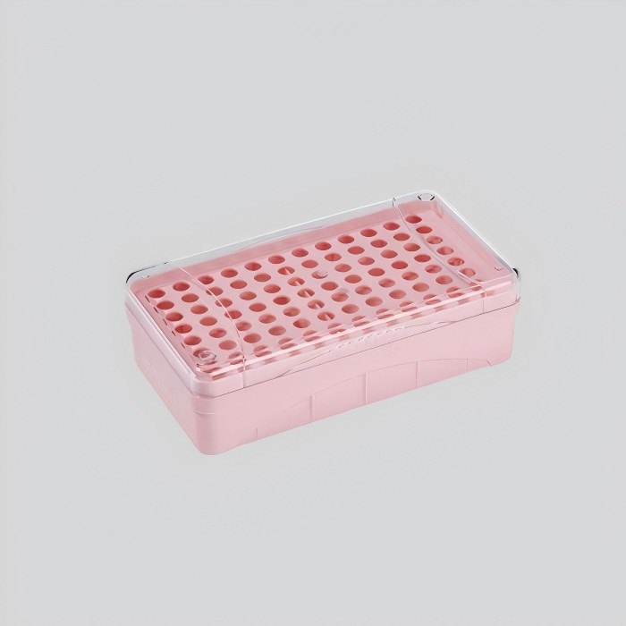 PC离心管盒/0.5mL/96孔/粉色