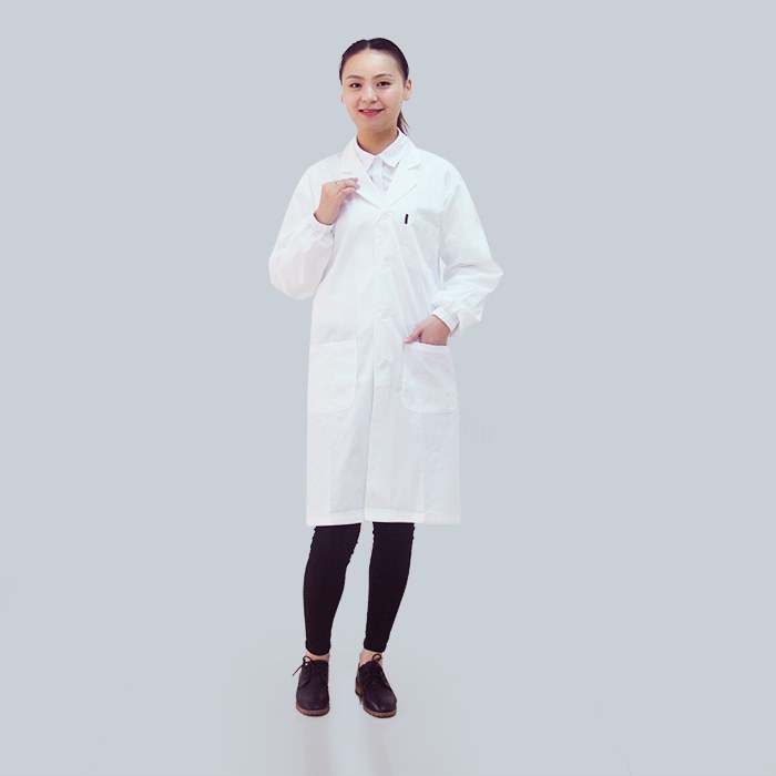 白大褂（经济款）薄 长袖 松紧袖 XXL号 爆款