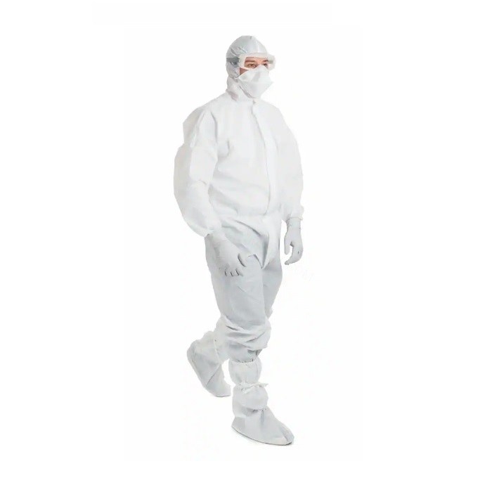 KIMTECH A6透气防液体型洁净室防护服 聚丙烯无纺布 M号【Cleanroom】