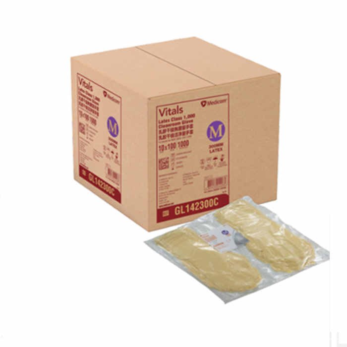 12寸洁净室千级乳胶手套 小号 (7.2gm)LCP小于3500（双袋密封） 单只克重约7.2&plusmn;0.2g