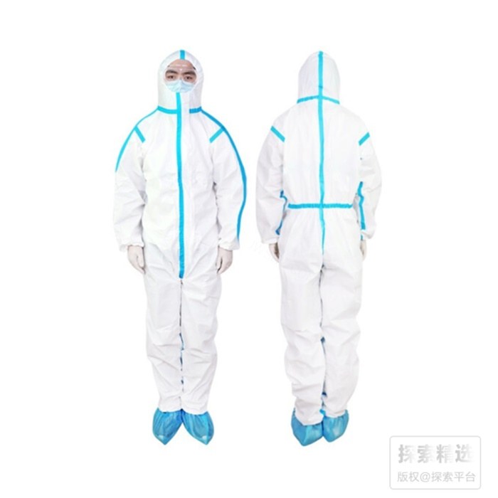 无菌医用一次性防护服 连体式（不含鞋套）均码 适合165-185cm - 玖梧精选