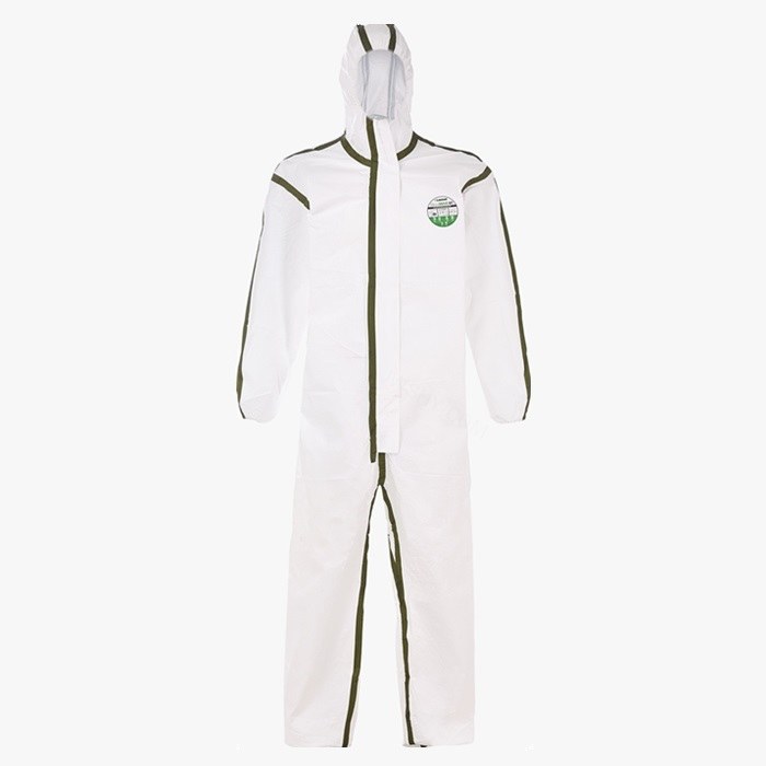 MicroMax 麦克斯限次型胶条型带帽连体防护服 S码 - Lakeland/雷克兰