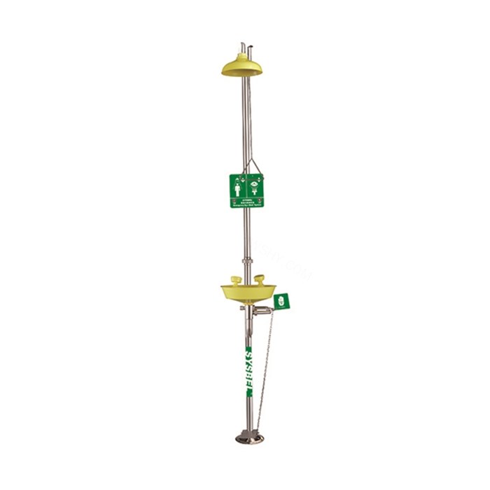 复合式安全洗眼和冲淋器 AES塑料+304不锈钢 120&times;40&times;26.5cm（长&times;宽…