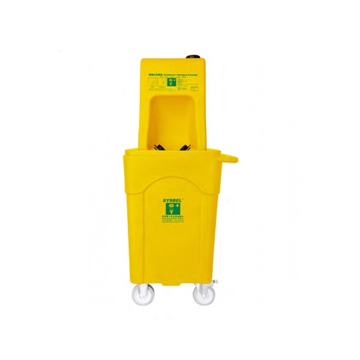 便携式洗眼器配推车（30L）B型 WG6000B+WG005