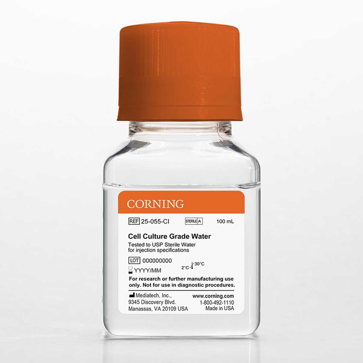 细胞培养级用水，符合USP无菌注射用水标准 Cell Culture Grade Water Tested to USP…