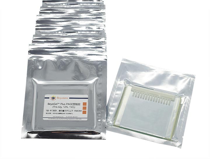BeyoGelPlus PAGE预制胶(Tris-Gly, 12%, 15孔)
