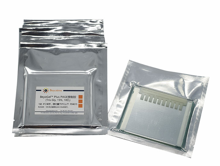 BeyoGelPlus PAGE预制胶(Tris-Gly, 15%, 10孔)