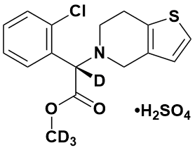 外消旋氯吡格雷-d4硫酸氢盐 - Adamas