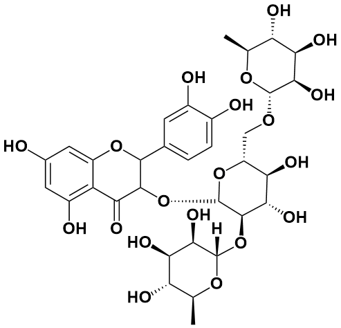 槲皮素-3-O-芸香糖-(1&rarr;2)-O-鼠李糖苷 - Adamas