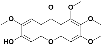6-羟基-1,2,3,7-四甲氧基占吨酮
