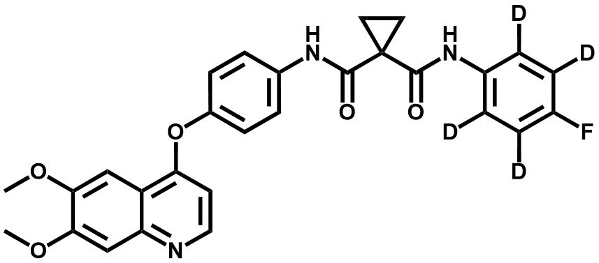 卡博替尼-d4(苯环-d4) - Adamas