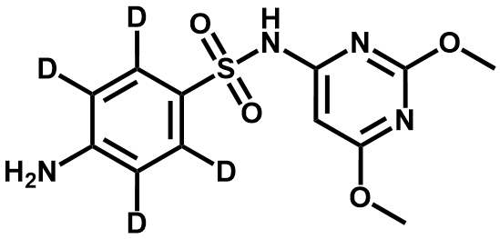 磺胺二甲氧嘧啶-d4 - Adamas