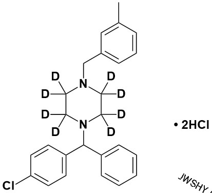 美克洛嗪二盐酸盐-d8 - Adamas