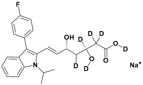 (3S,5R)-氟伐他汀-d6钠盐 - Adamas
