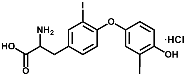 外消旋-左甲状腺素EP杂质J盐酸盐 - Adamas