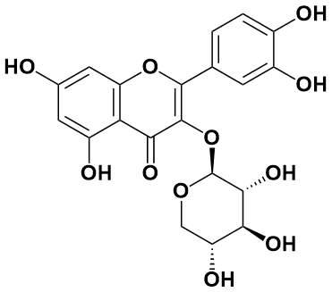 槲皮素-3-O-&beta;-D-木糖甙 - Adamas