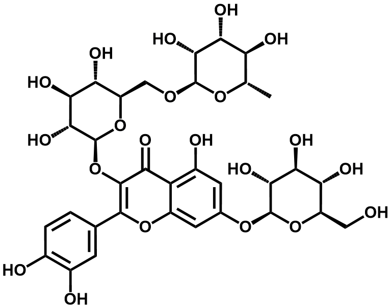 槲皮素-3-芸香糖苷-7-葡萄糖苷 - Adamas