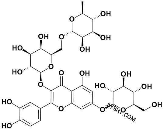 槲皮素3-O-刺槐糖苷-7-O-葡萄糖苷