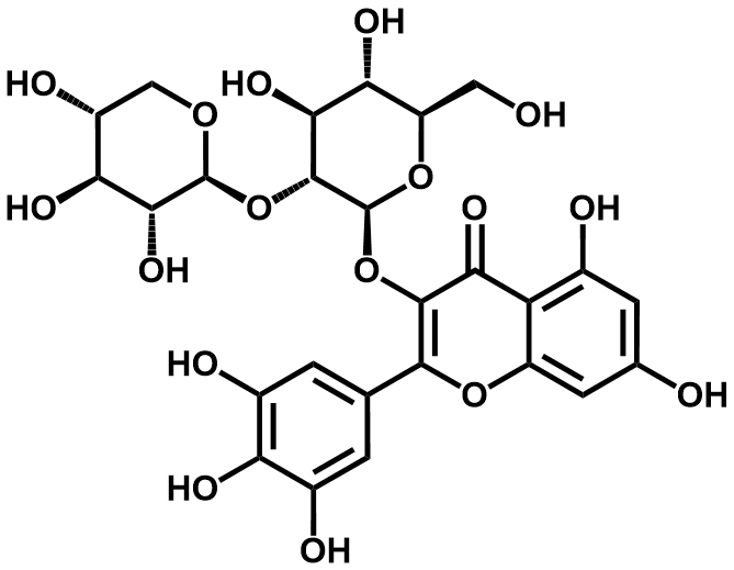 杨梅素-3-O-&beta;-D-木糖（1-2）-&beta;-D-葡萄糖苷 - Adamas