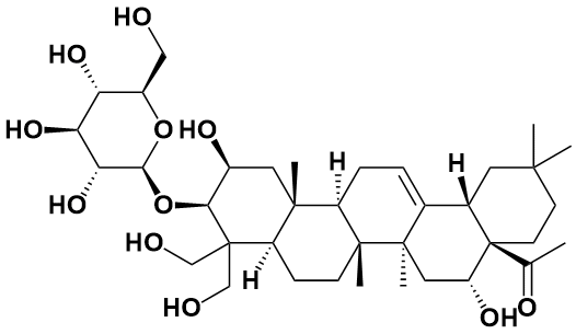 桔梗皂苷元-3-O-&beta;-D-吡喃葡萄糖苷