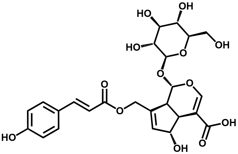 10-O-反式-p-香豆酰鸡屎藤次苷 - Adamas