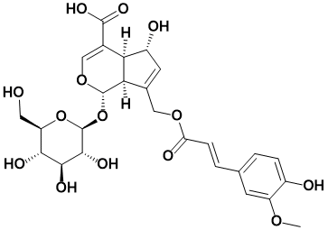 10-O-反式-p-阿魏酰鸡屎藤次苷 - Adamas