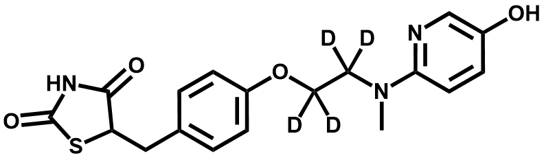 5-羟基罗格列酮-d4(苯基d4) - Adamas